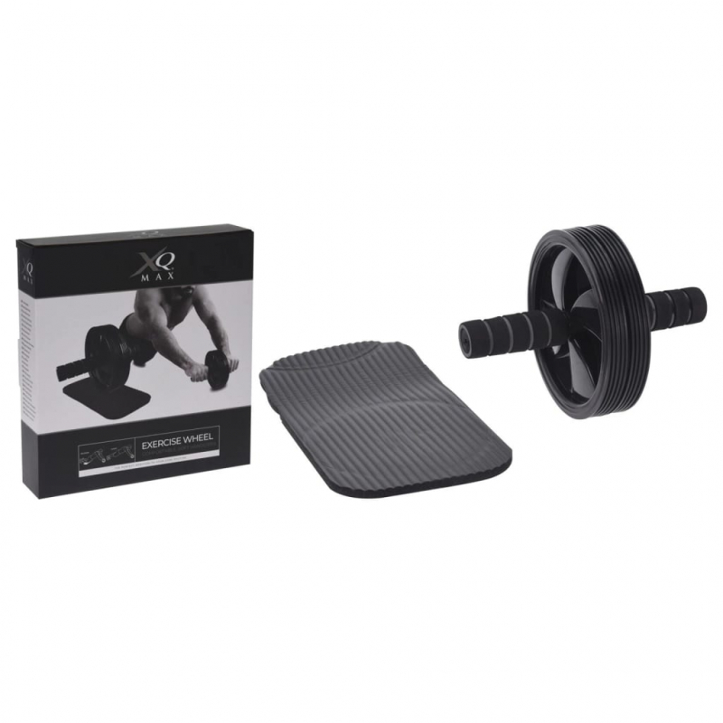 XQ Max Trainingsrad mit Weichen Griffen Schwarz