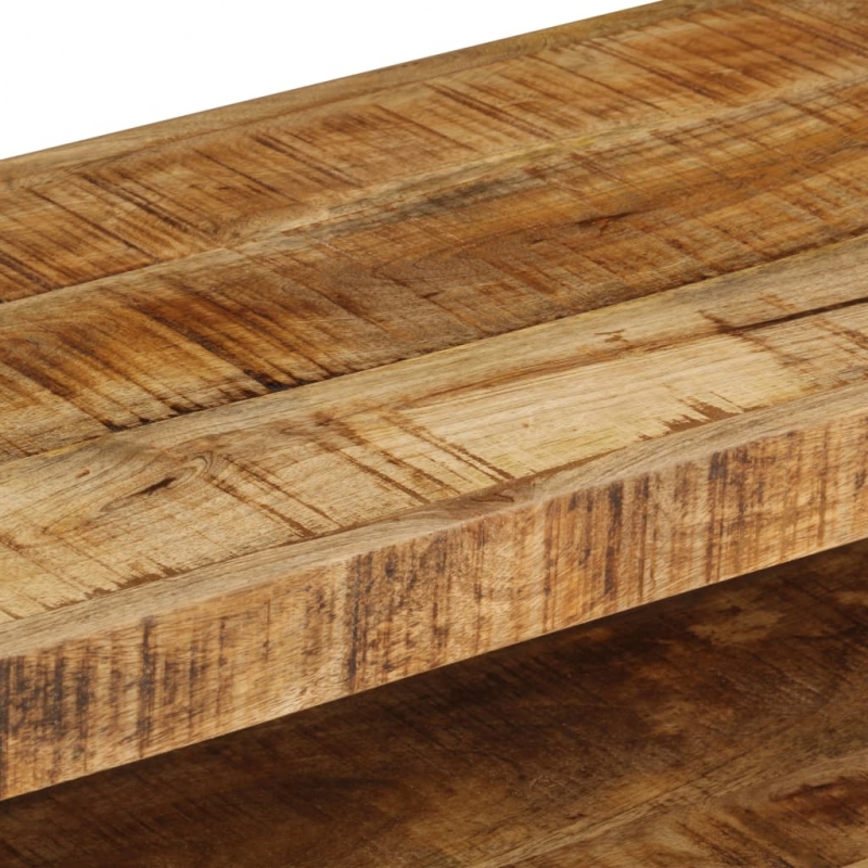 TV-Schrank 120x35x45 cm Massivholz Mango
