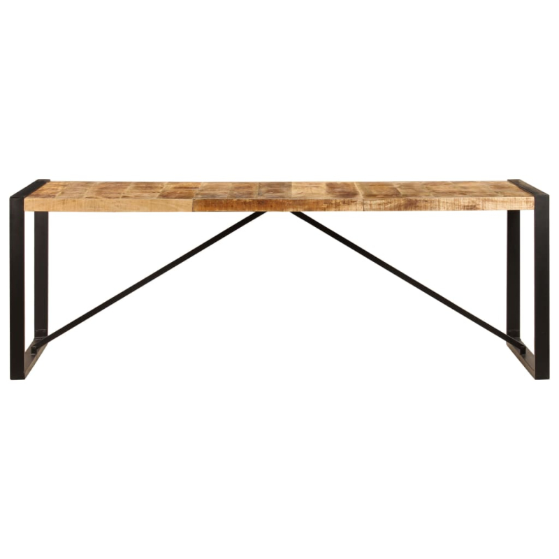 Esstisch 220x100x75 cm Massivholz Mango