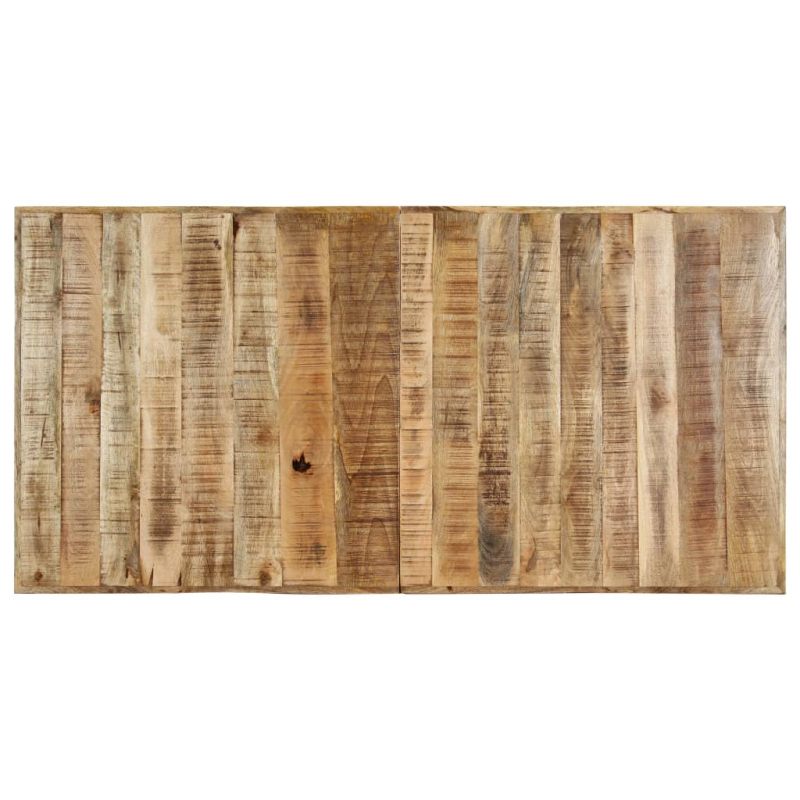 Esstisch 160x80x75 cm Raues Mangoholz