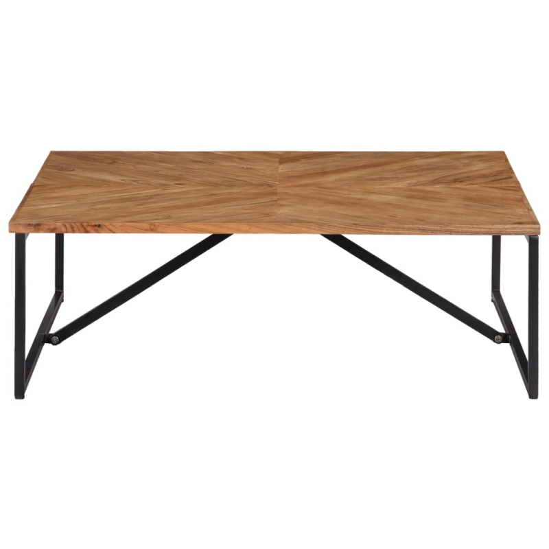 Couchtisch 110x110x36 cm Massivholz Akazie