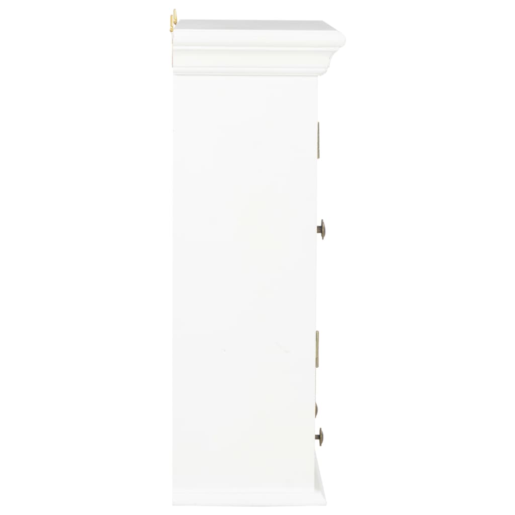 Wandschrank Weiß 49x22x59 cm Holzwerkstoff