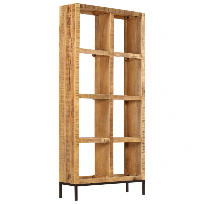 Bücherregal 80x25x175 cm Massivholz Mango