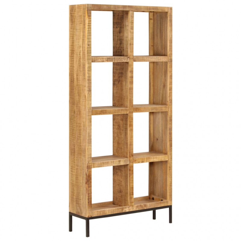 Bücherregal 80x25x175 cm Massivholz Mango