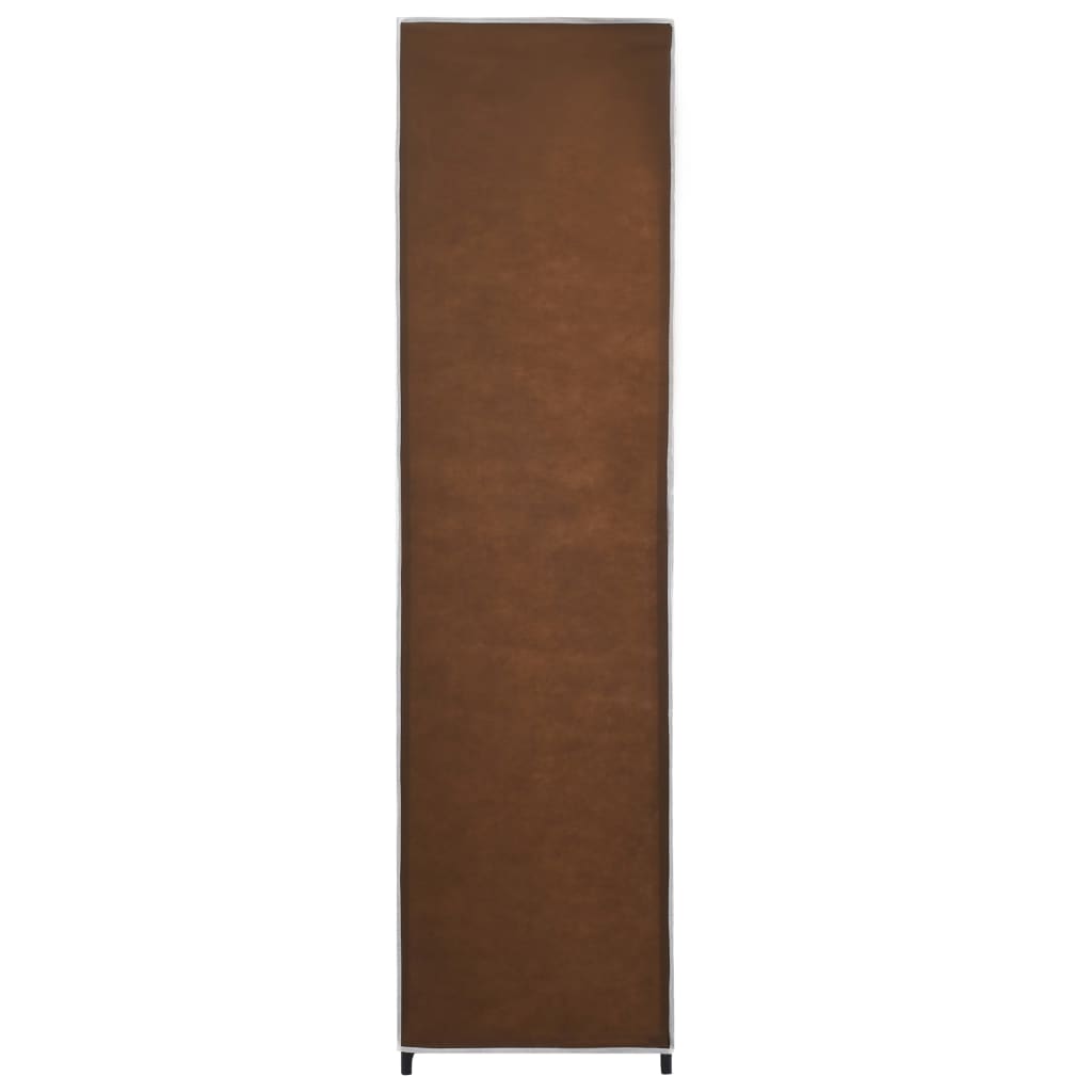 Kleiderschrank mit 4 Fächern Braun 175 x 45 x 170 cm