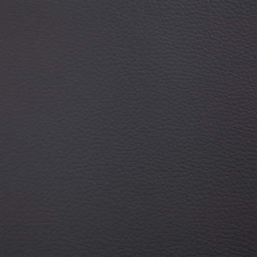 Bank mit Staufach 116 cm Grau Kunstleder