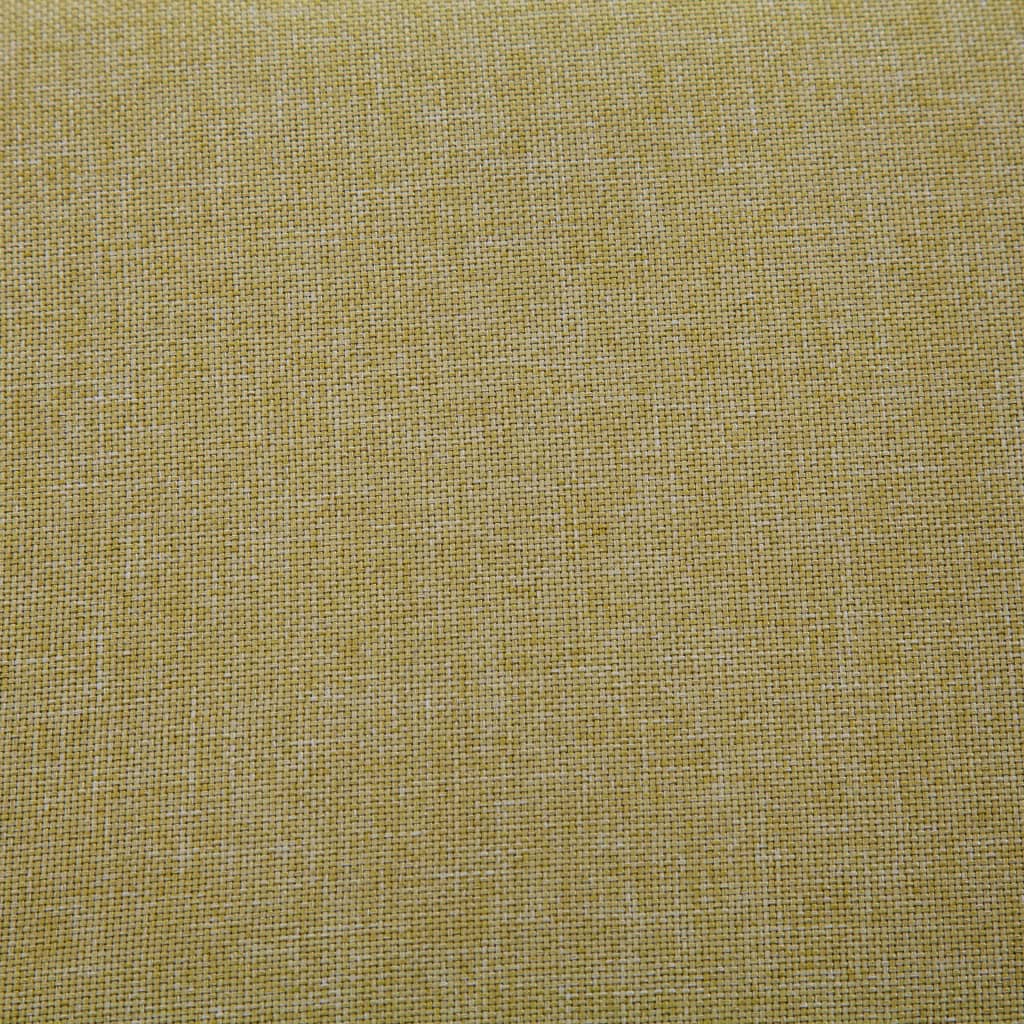 Bank mit Staufach 116 cm Grün Polyester