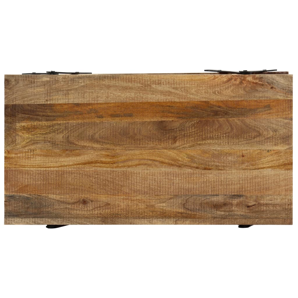 Couchtisch 115x60x40 cm Massivholz Mango