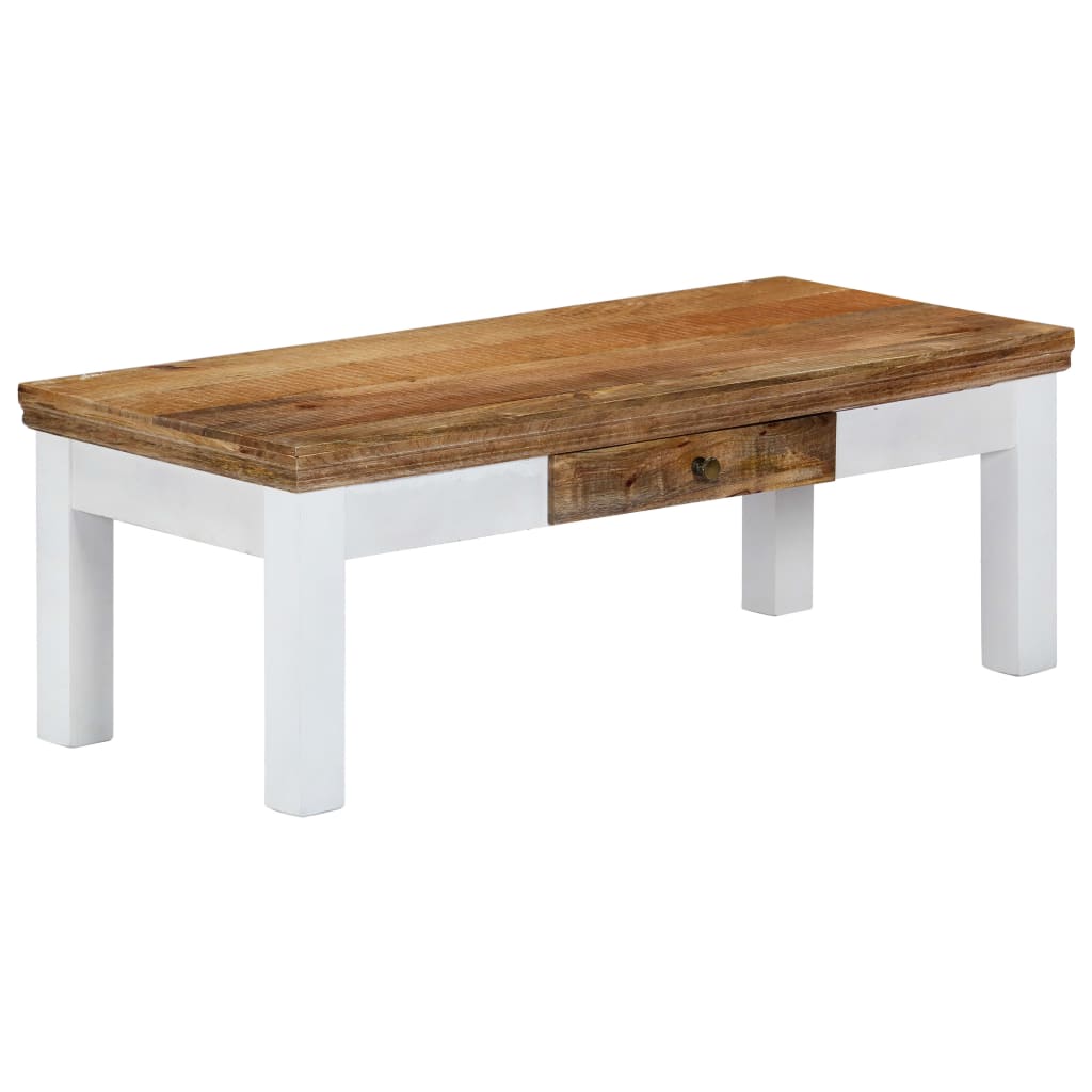 Couchtisch 110x50x40 cm Massivholz Mango