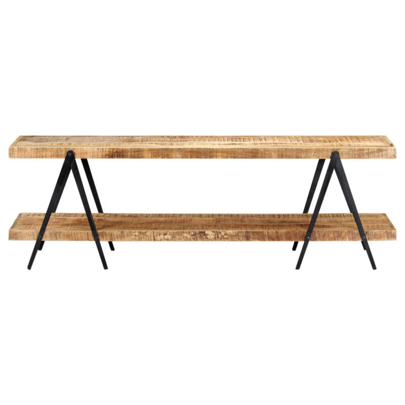 TV-Regal 160x40x50 cm Massivholz Mango