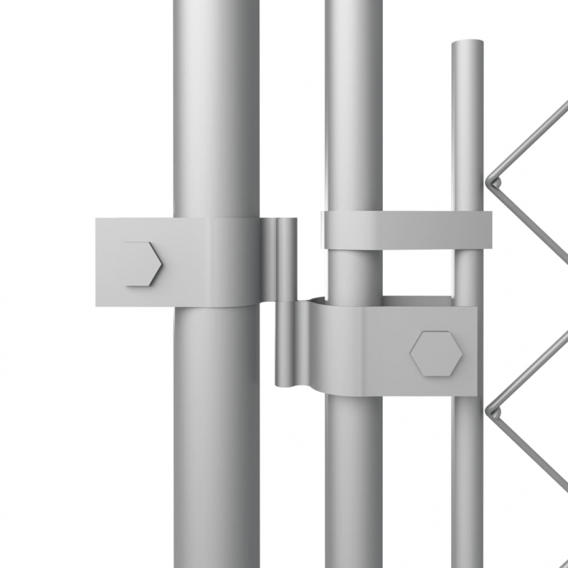 Outdoor-Hundezwinger 7,6x3,8x1,9 m