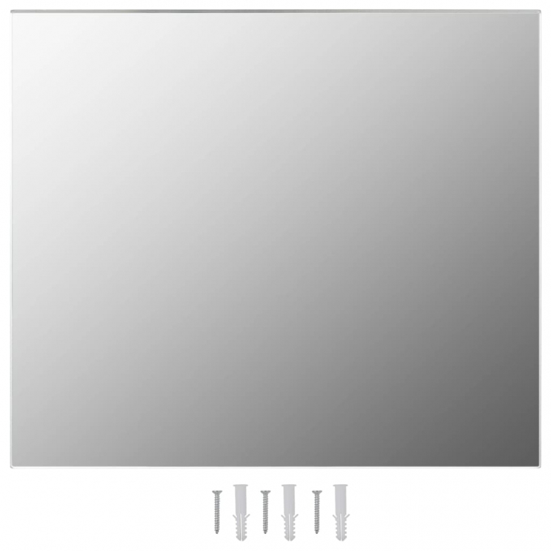 Rahmenloser Spiegel 70x50 cm Glas