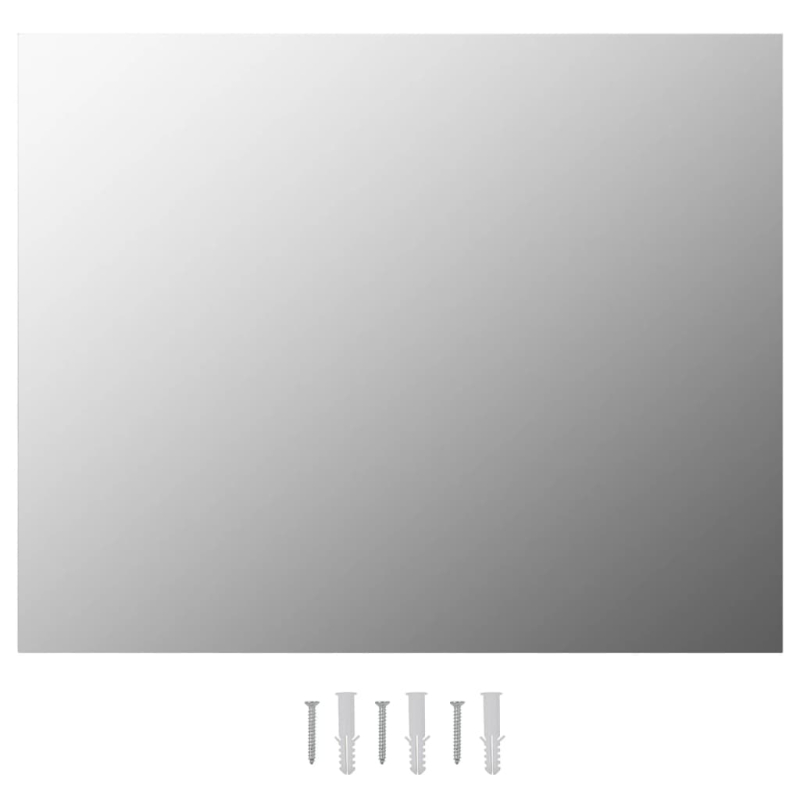 Rahmenloser Spiegel 100x60 cm Glas