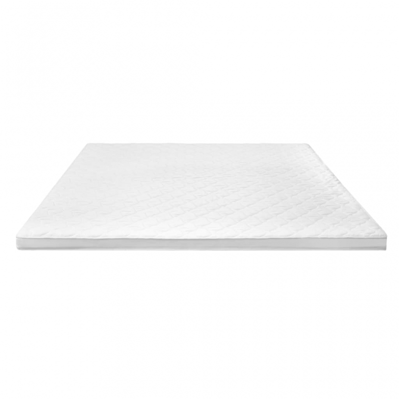 Matratzenauflage 160 x 200 cm Kaltschaum Ei-Profil 6 cm