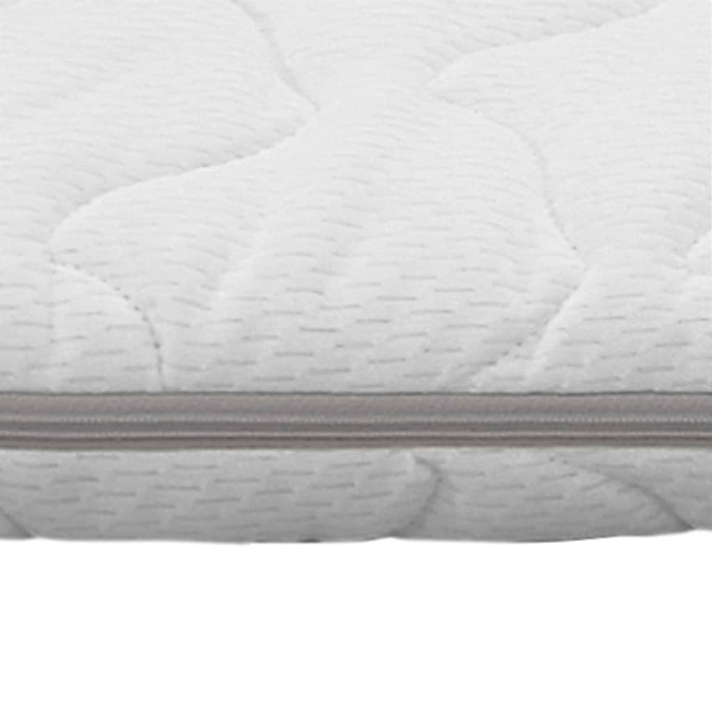 Matratzenauflage 90 x 200 cm viskoelastischer Memory-Schaum 6cm