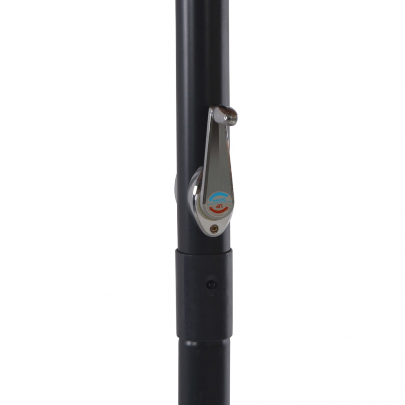 Sonnenschirm mit Tragbarem Sonnenschirmständer Rot