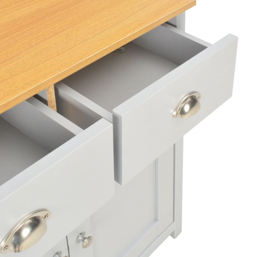 Sideboard Grau Sideboard Grau 79 x 35 x 81 cm
