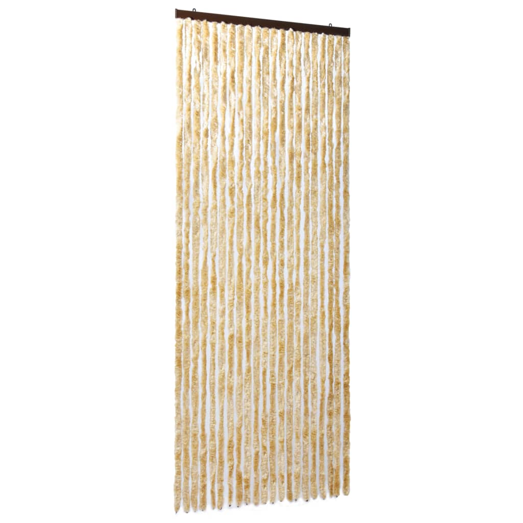 Insektenschutz-Vorhang Beige 90x220 cm Chenille