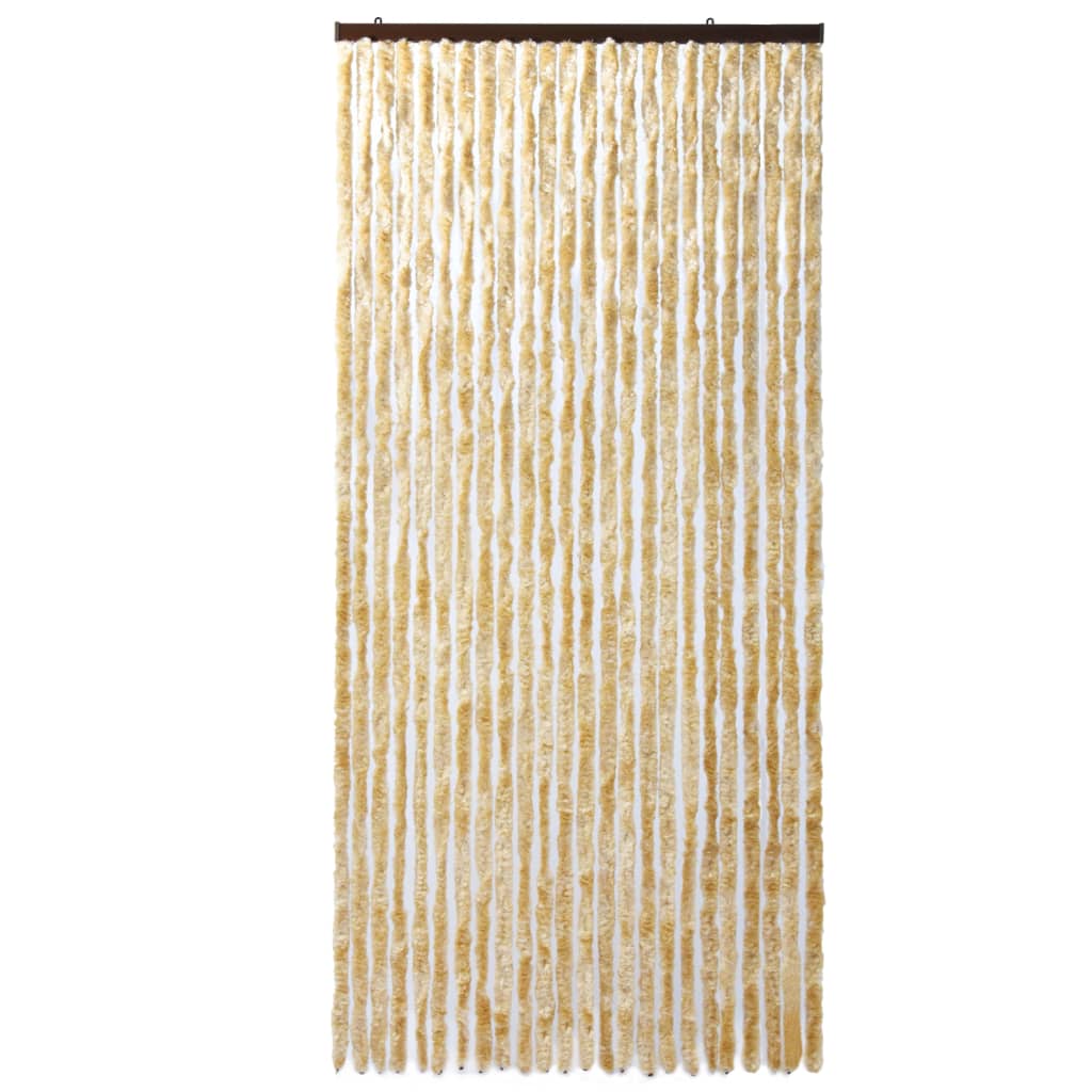 Insektenschutz-Vorhang Beige 100x220 cm Chenille