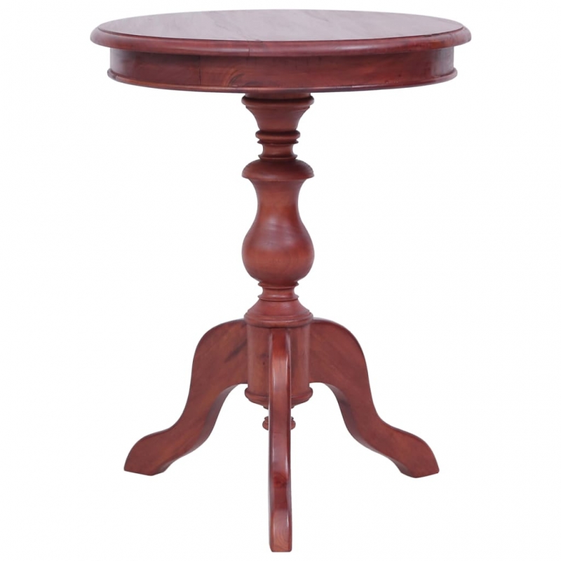 Beistelltisch Braun 50 x 50 x 65 cm Massivholz Mahagoni