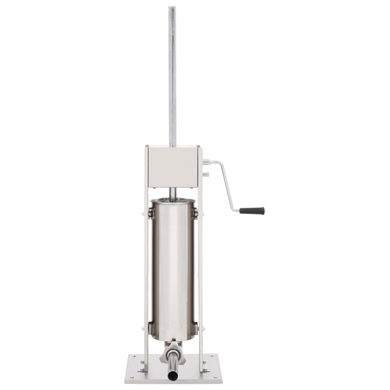 Manueller Wurstfüller Silbern 7 L Edelstahl