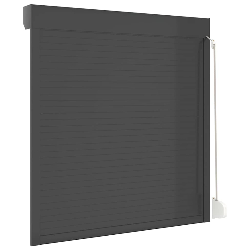 Rollladen Aluminium 130x140 cm Anthrazit