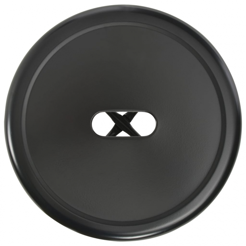 3-teiliges Bar-Set Stahl Schwarz