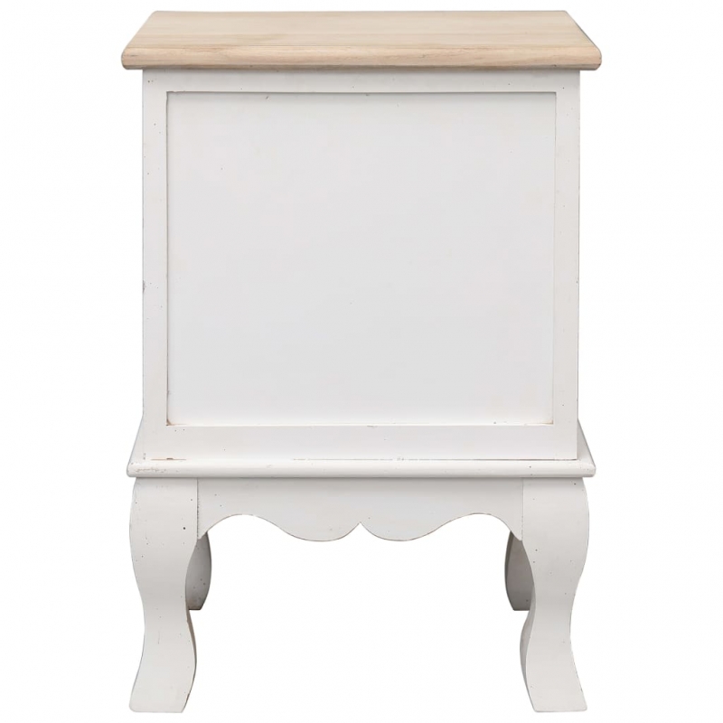 Nachttische 2 Stk. 35x30x50 cm Paulownia Holz