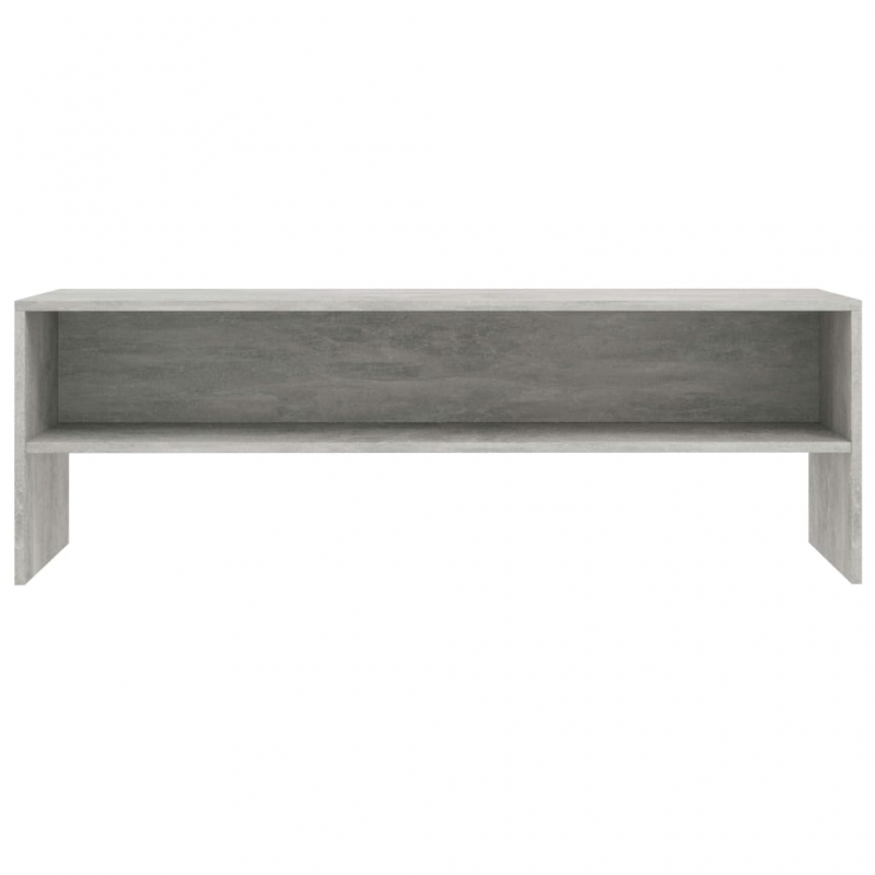 TV-Schrank Betongrau 120x40x40 cm Holzwerkstoff