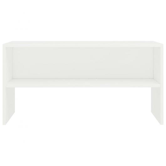 TV-Schrank Weiß 80x40x40cm Holzwerkstoff