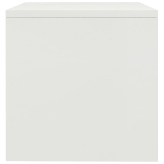 Nachttische 2 Stk. Weiß 40x30x30 cm Holzwerkstoff