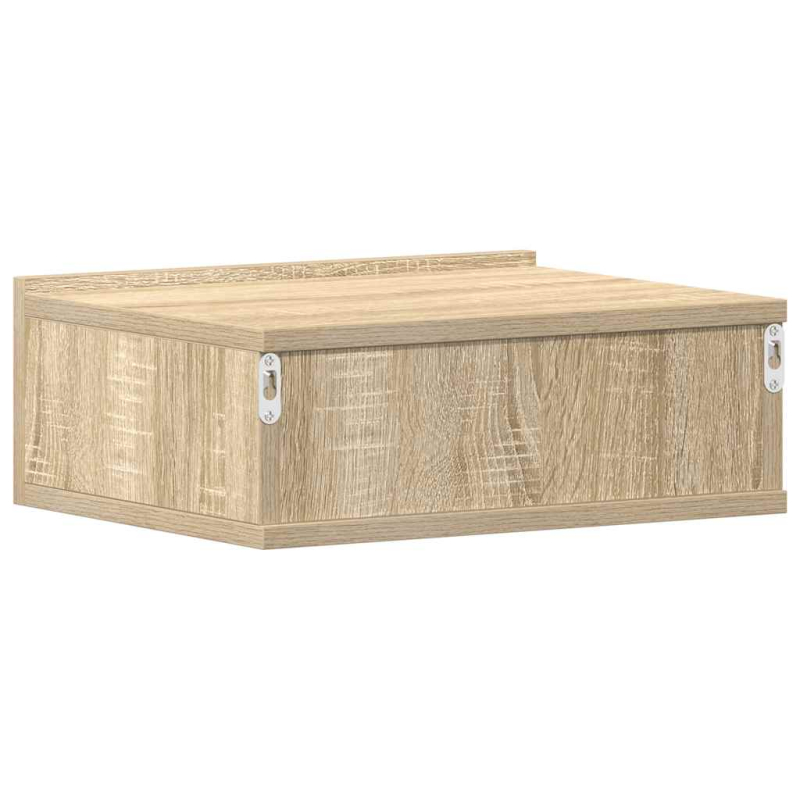 Hängender Nachttisch Sonoma-Eiche 40x30x15 cm Holzwerkstoff
