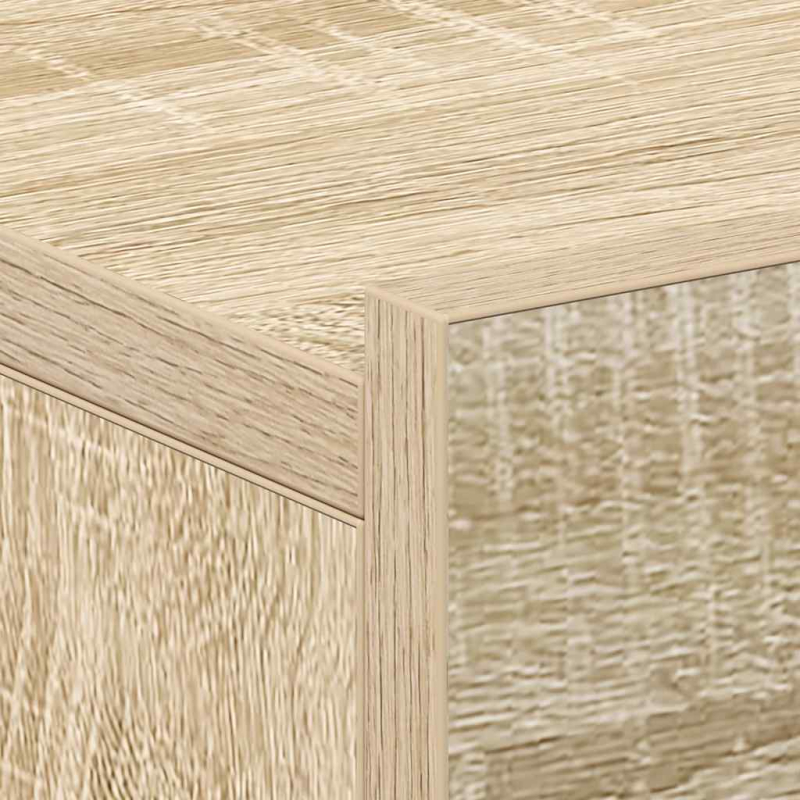 Hängender Nachttisch Sonoma-Eiche 40x30x15 cm Holzwerkstoff
