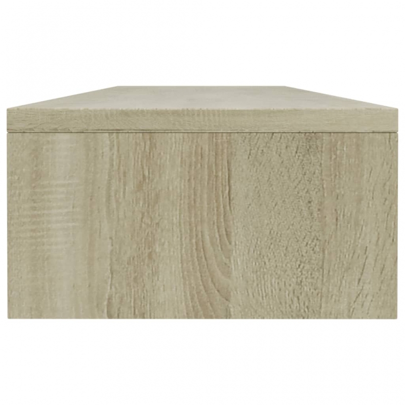 Monitorständer Sonoma-Eiche 100x24x13 cm Holzwerkstoff