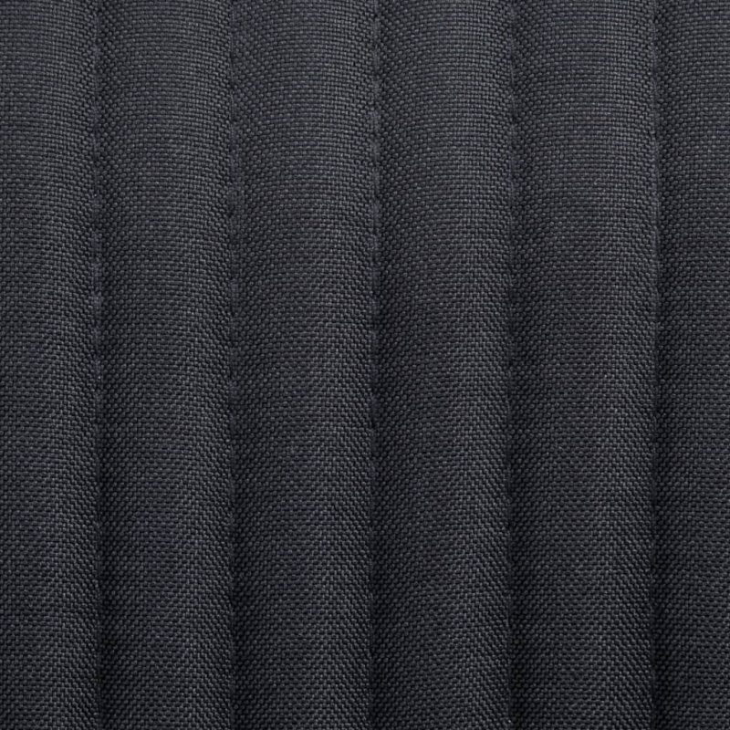 Esszimmerstühle 4 Stk. Schwarz Stoff