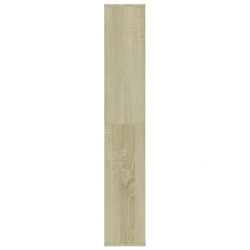 Raumteiler/Bücherregal Sonoma-Eiche 100x24x140 cm Holzwerkstoff