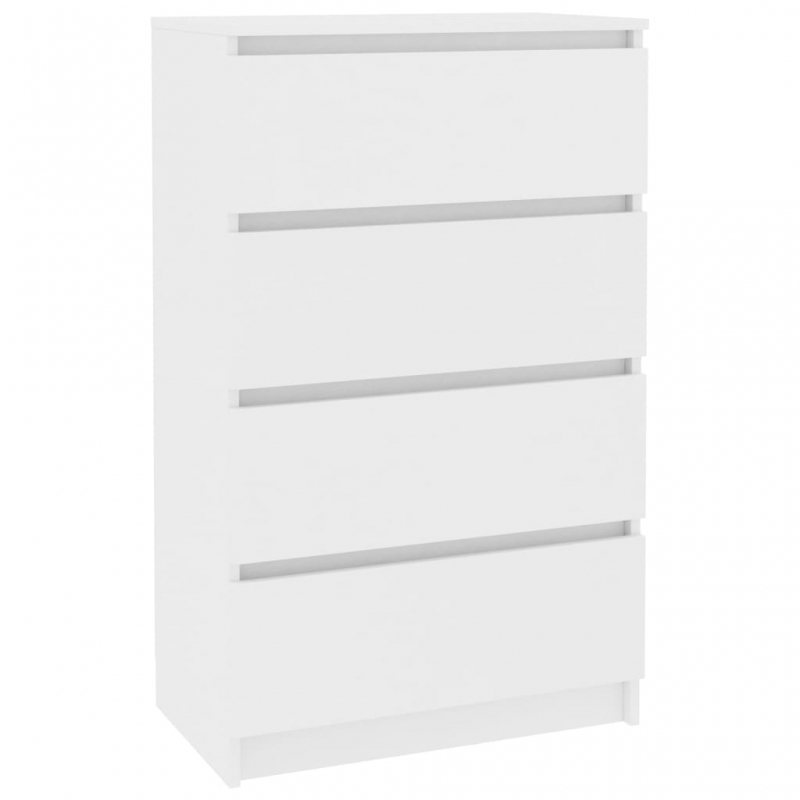 Sideboard Weiß 60x35x98,5 cm Holzwerkstoff