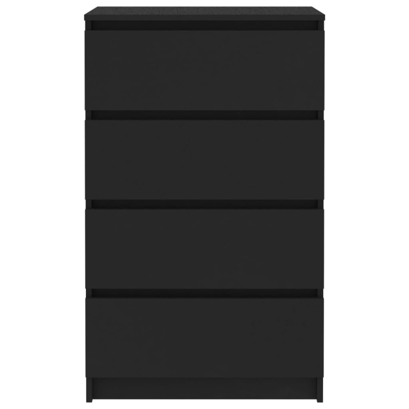 Sideboard Schwarz 60x35x98,5 cm Holzwerkstoff