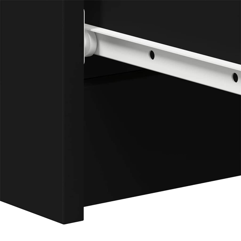 Sideboard Schwarz 60x35x98,5 cm Holzwerkstoff