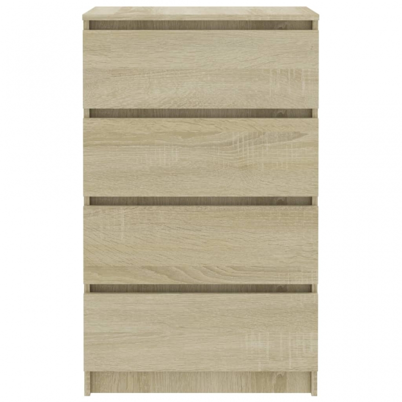 Sideboard Sonoma-Eiche 60x35x98,5 cm Holzwerkstoff