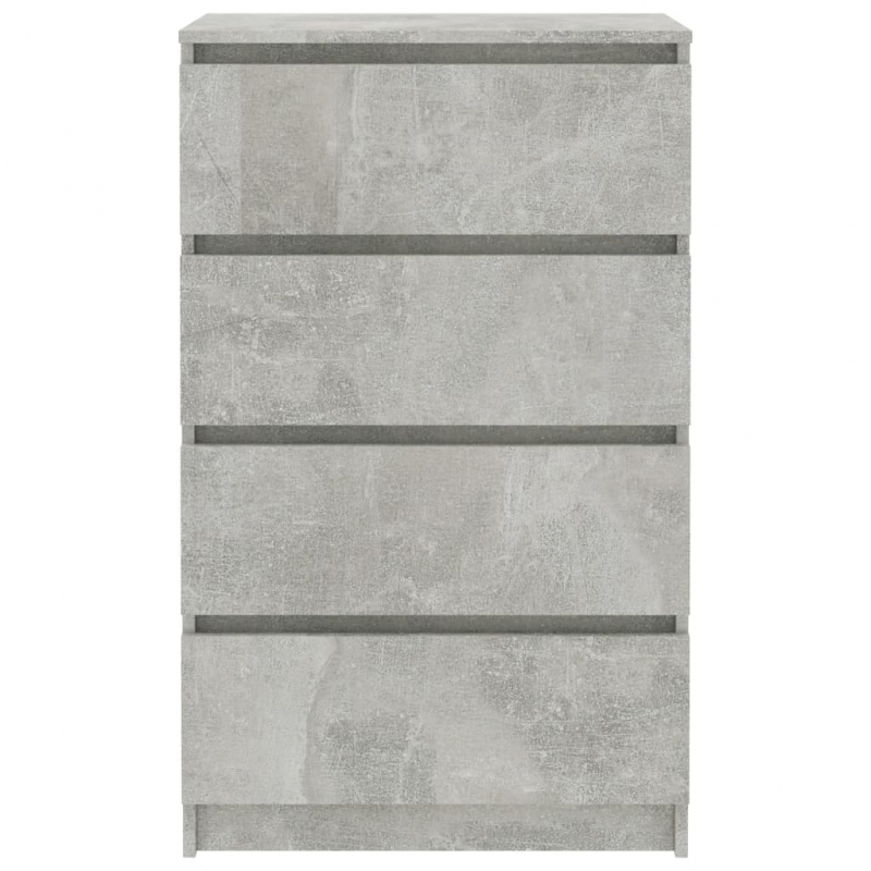 Sideboard Betongrau 60x35x98,5 cm Holzwerkstoff