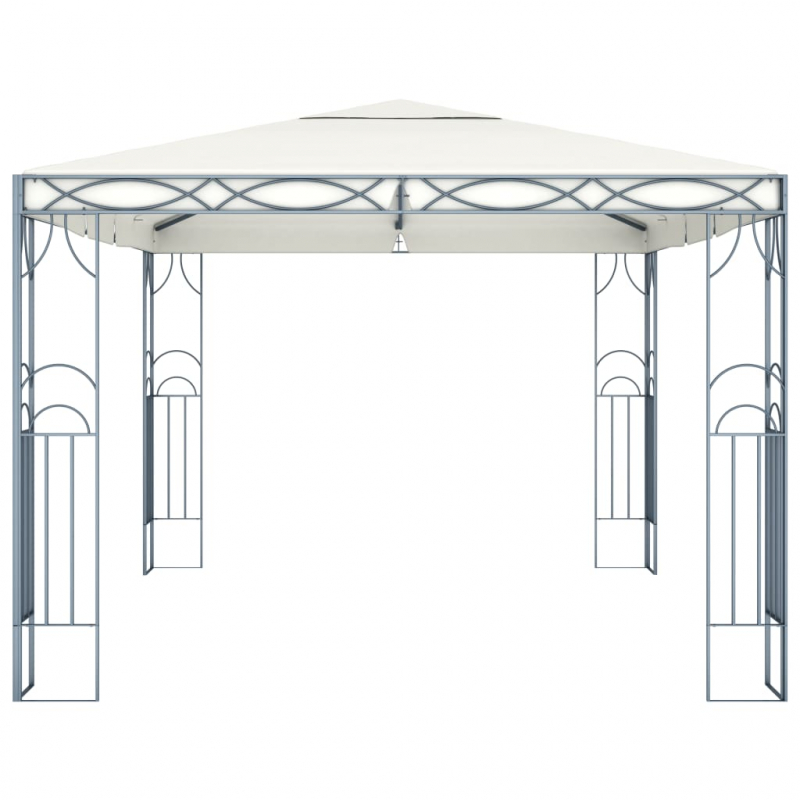 Pavillon 400 x 300 cm Cremeweiß