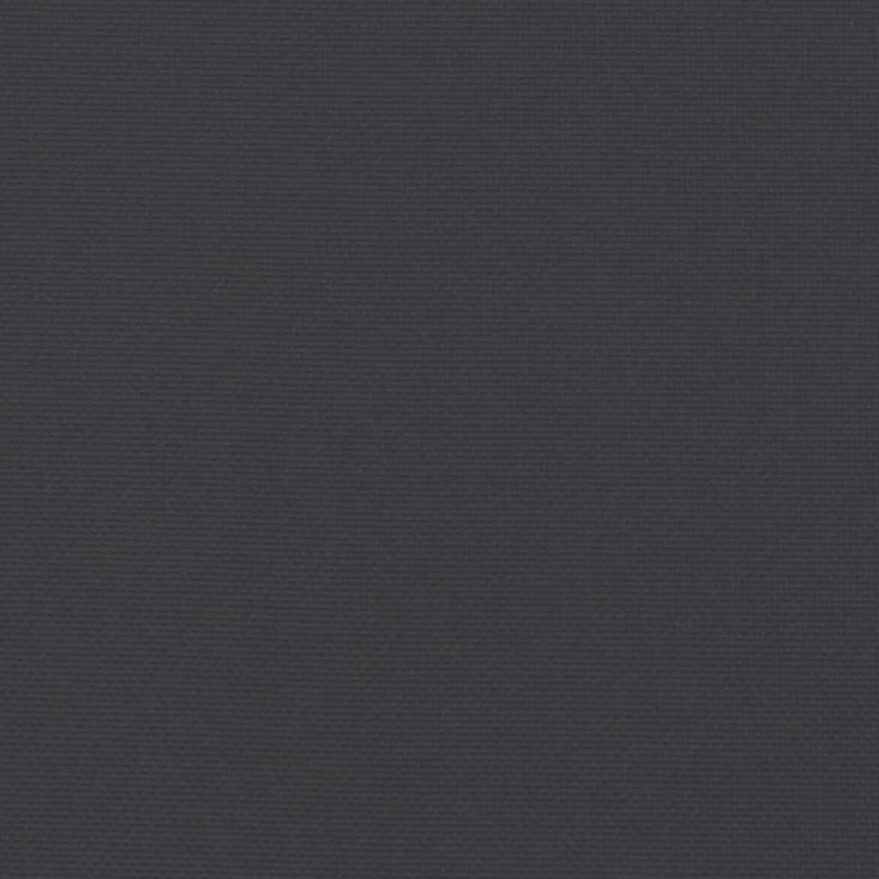 Gartenstuhlauflagen für Hochlehner 2 Stk. Schwarz 120x50x3 cm
