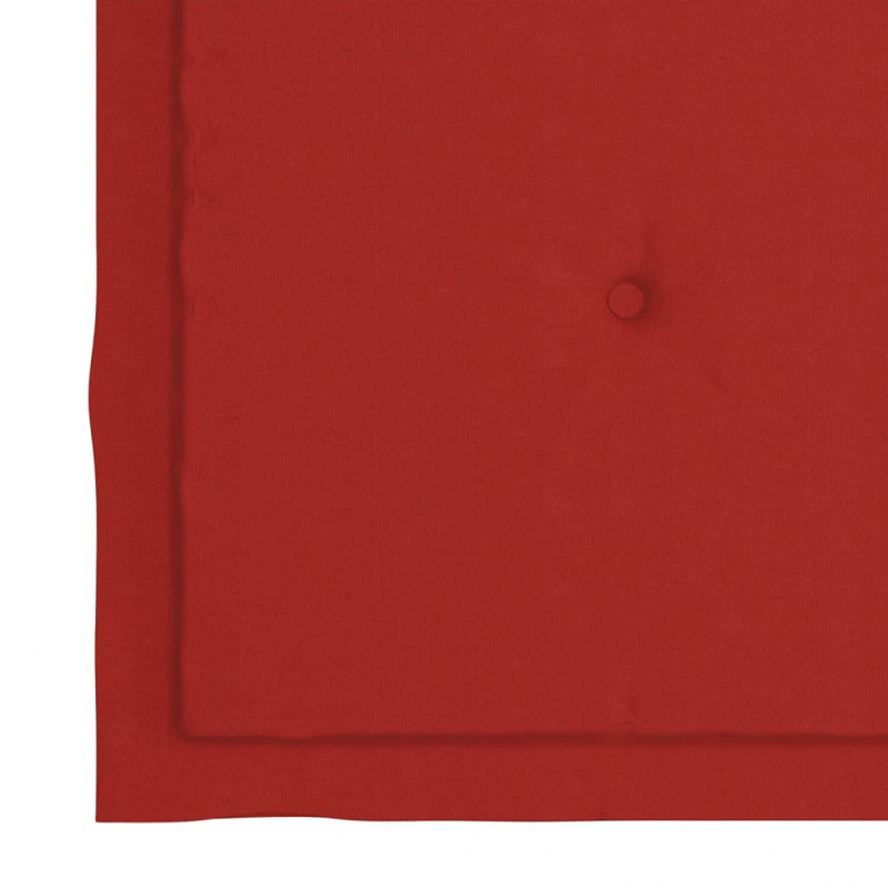 Gartenstuhl-Kissen 2 Stk. Rot 50x50x4 cm Oxford-Gewebe
