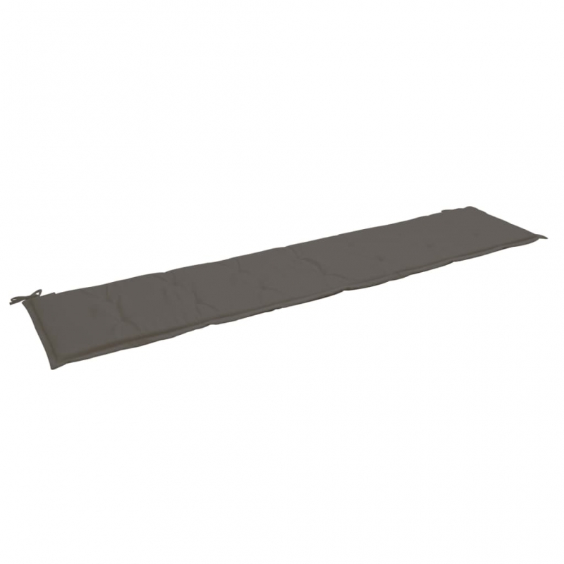 Gartenbank-Auflage Anthrazit 200x50x4 cm Oxford-Gewebe