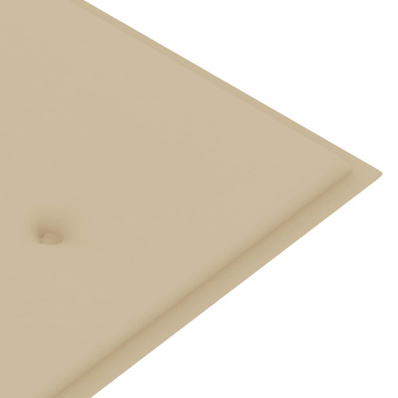 Gartenbank-Auflage Beige 180x50x3 cm Oxford-Gewebe