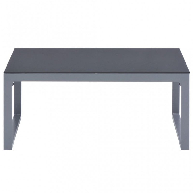 Couchtisch 90×50×40 cm Aluminium