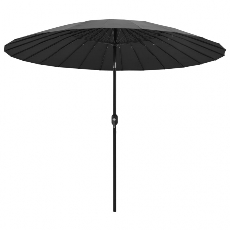 Sonnenschirm mit Aluminium-Mast 270 cm Anthrazit