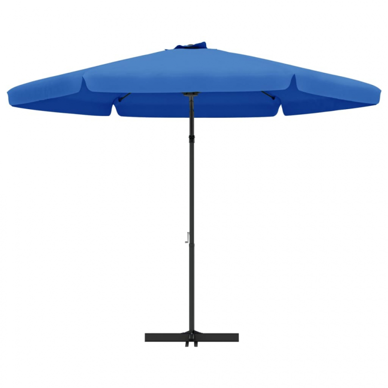 Sonnenschirm mit Stahl-Mast 300 cm Azurblau
