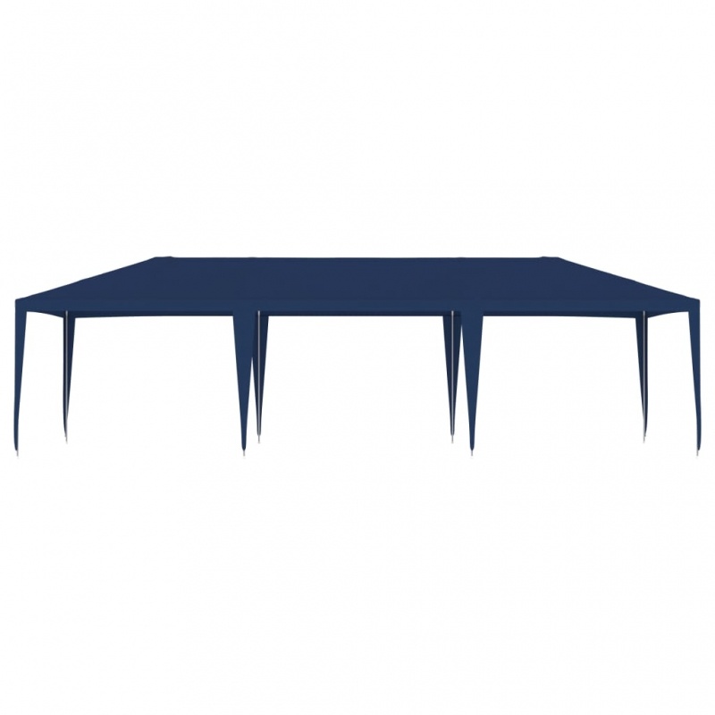 Partyzelt 4x9 m Blau